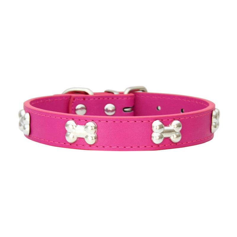 Collier cuir chien | Robuste & Confortable