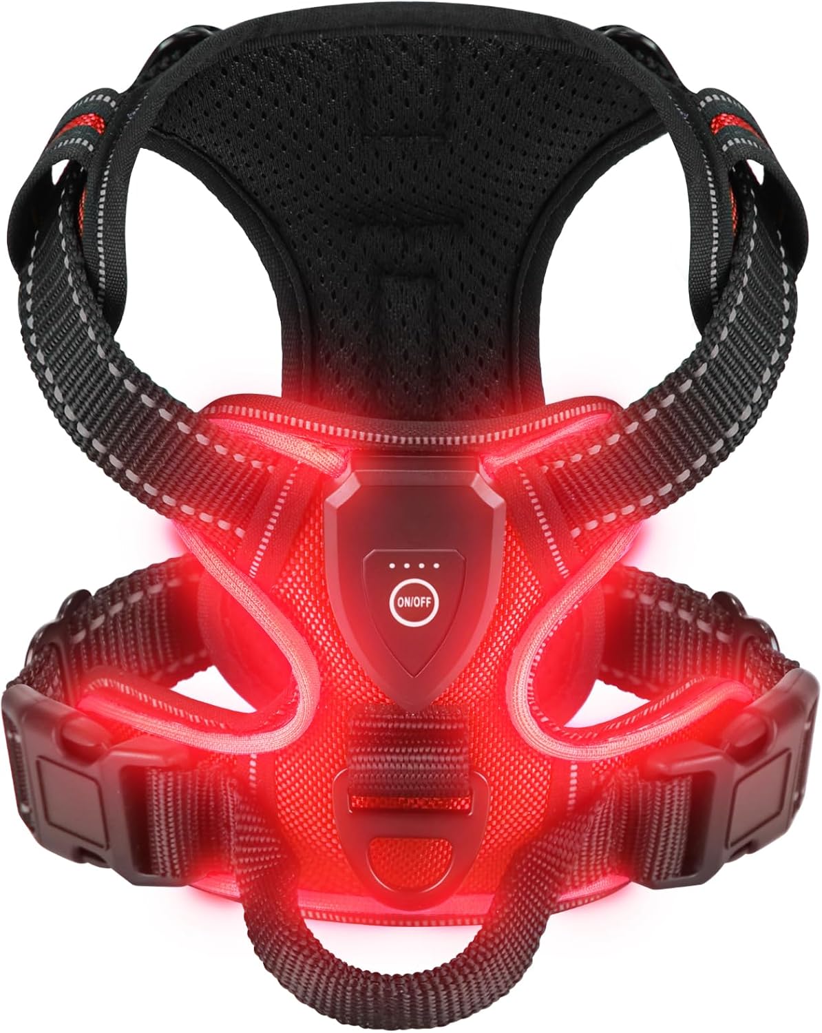 Harnais lumineux chien | Confort Premium