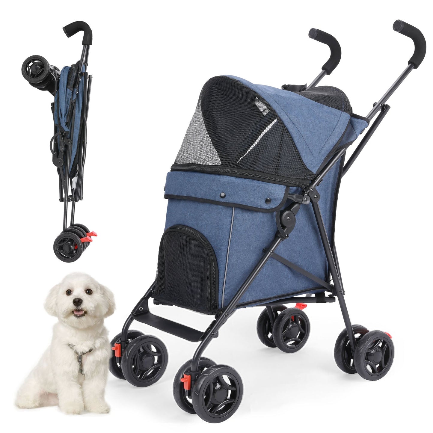 Poussette pour Chien | Mobilité Confort