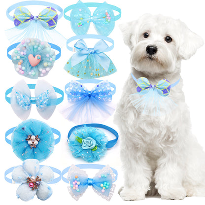 Collier Chien | Design Mignon avec Nœud