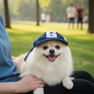 casquette pour chien ajustable très légère