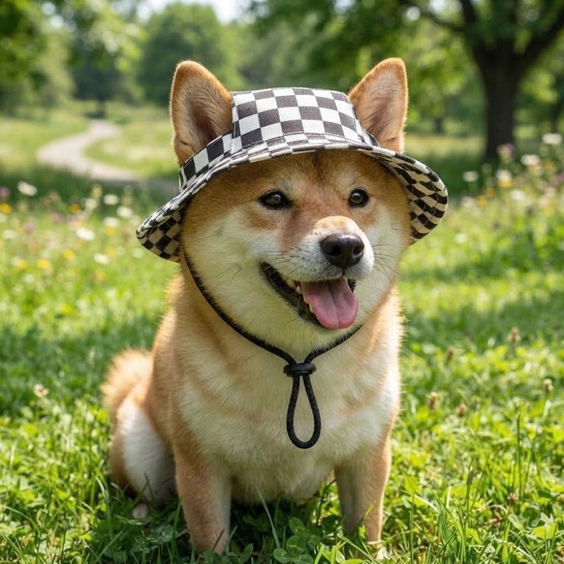 casquette pour chiens cordon réglable pratique