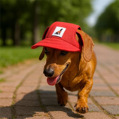 casquette pour chiens sortie extérieure