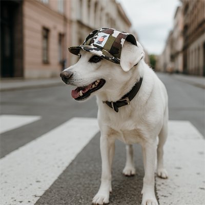 casquette pour chiens sortie extérieure