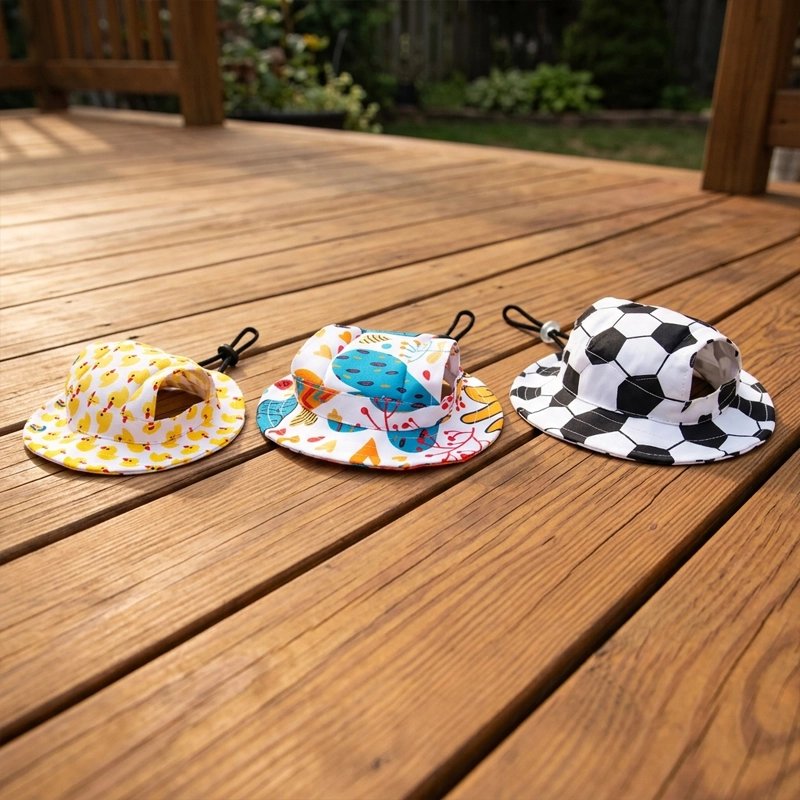 casquettes chien pratiques avec large visière