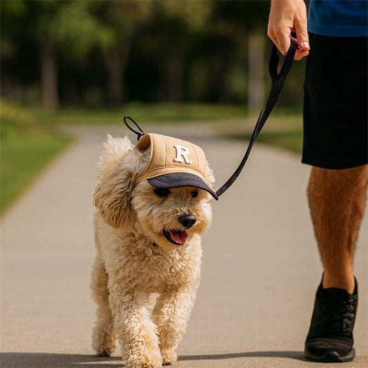 casquettes chien protection soleil promenade