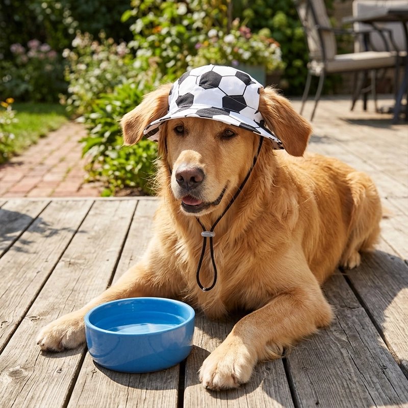 casquettes chien respirantes pour balades extérieures