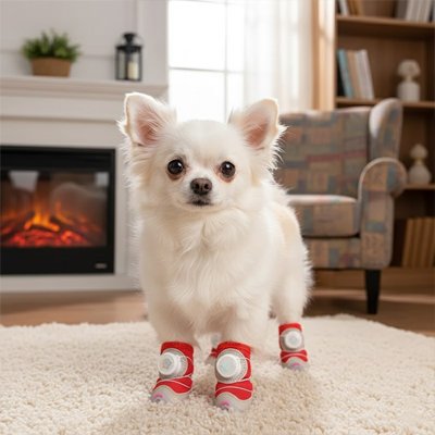 chaussure chien protection pattes extérieur