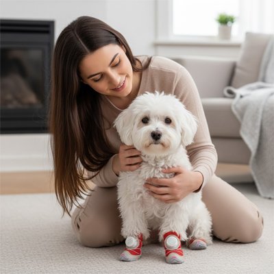chaussure chien randonnée quotidienne sécurité