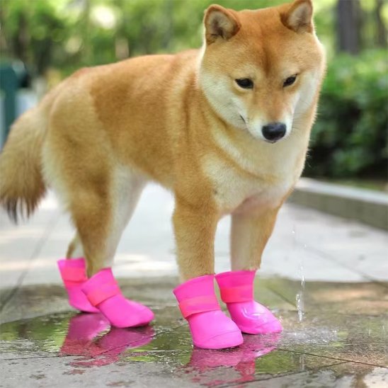 chaussure chiens avec semelle antidérapante