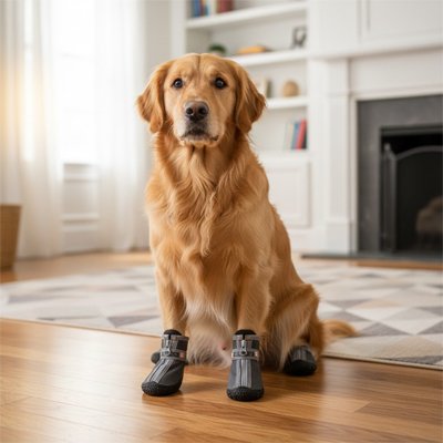 chaussure pour chien neige sortie extérieur