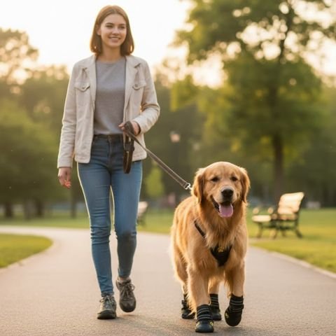 chaussure pour chien protection pattes extérieur