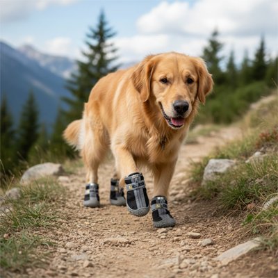 chaussures pour chien neige pattes protégées