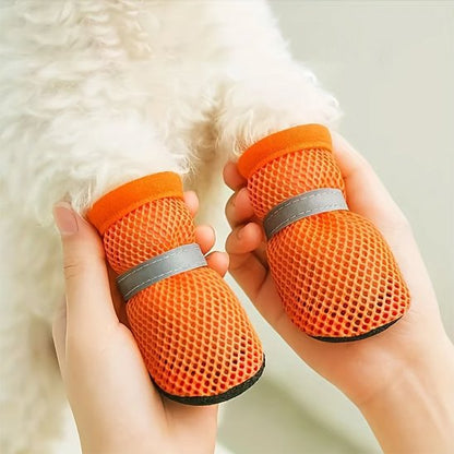 chaussures pour chiens maille confortable 