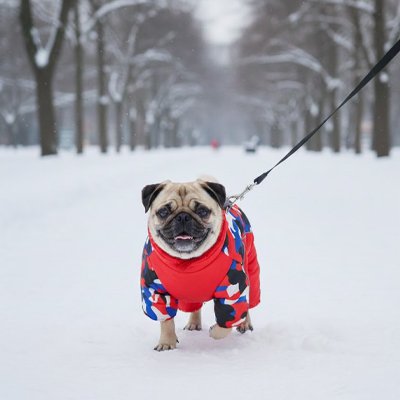 chien manteau chaud protection contre froid
