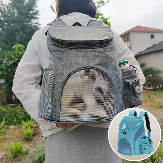 chien sac a dos voyage maille respirante