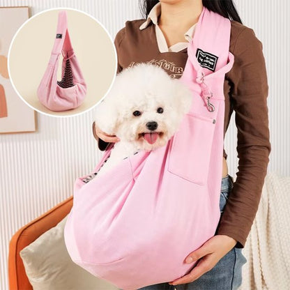 chien sac transport confortable maille respirante 