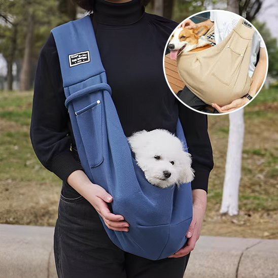 chien sac transport léger pratique déplacements