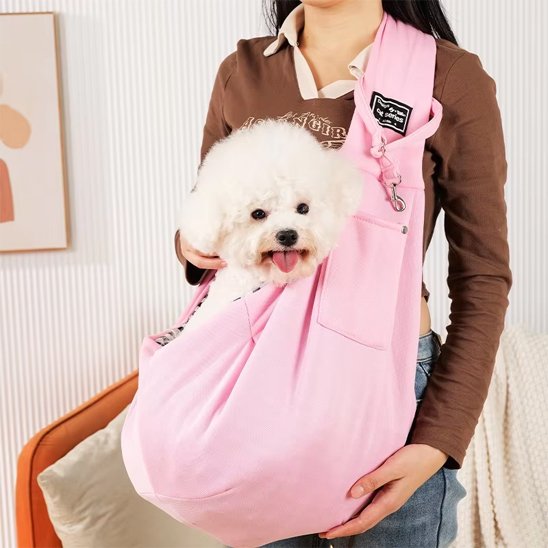 chien sac transport résistant fond renforce