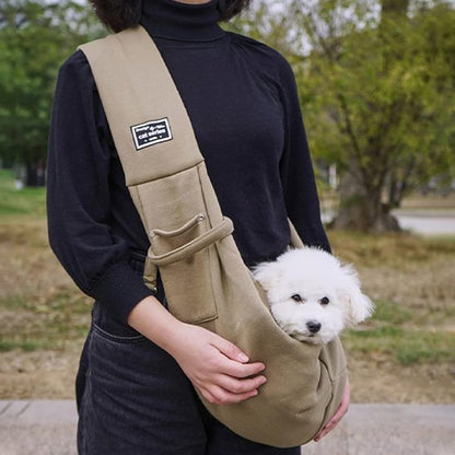 chien sac transport ventilation espace confort
