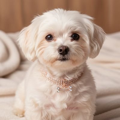 chiot collier style adorable accessoire