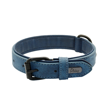 Collier cuir chien | Résistant et Confortable