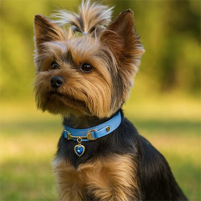 collier chien cuir résistante boucle 