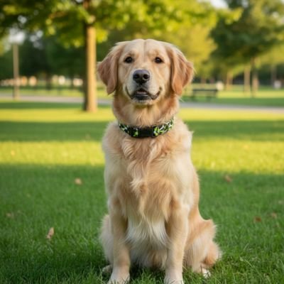 collier chien léger durable