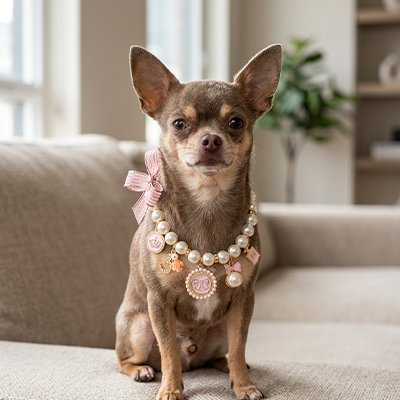 collier pour chien accessoire style élégant