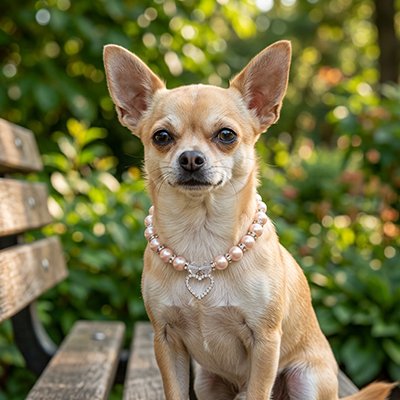 collier pour chiot tissu doux léger