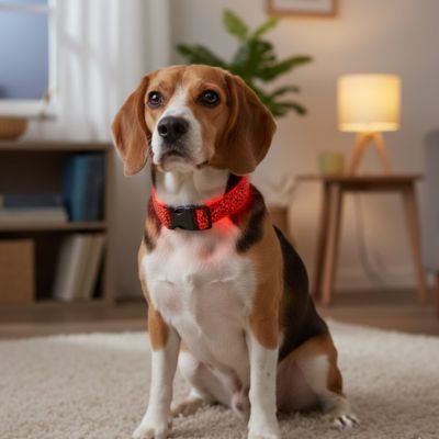 colliers lumineux chiens éclairage sécurisé