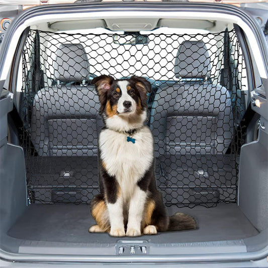 filet pour chien voiture isolant coffre complet