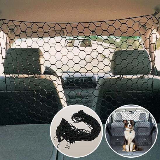 filet pour chien voiture qui isole sièges avant auto