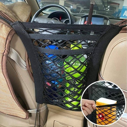 Filet pour chien voiture entre les sièges avant pour rangement 