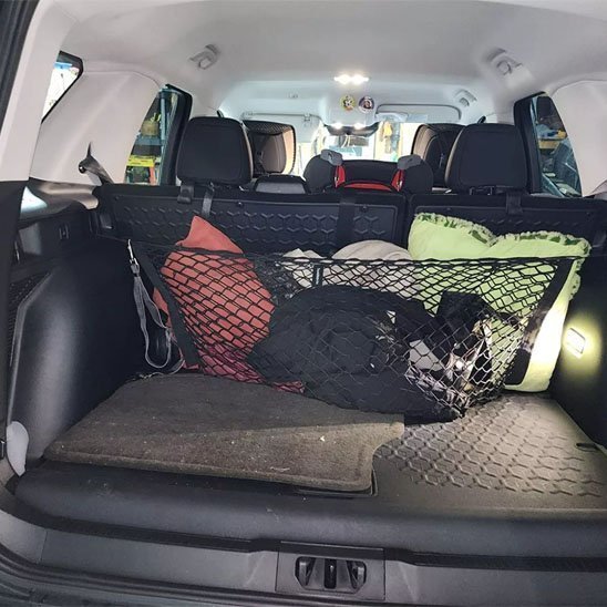 Filet pour chien voiture isole les bagages 