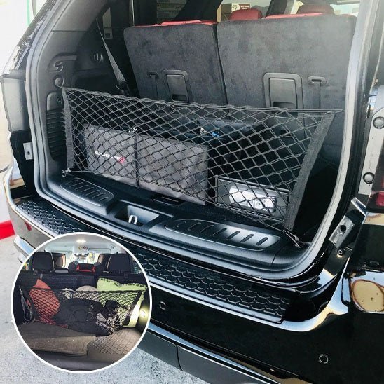 Filet pour chien voiture fixe des caisse dans le coffre 