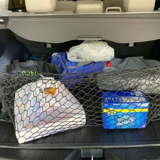 Filet pour chien voiture qui stabilise les sacs 