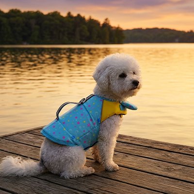 gilet de sauvetage chien confortable