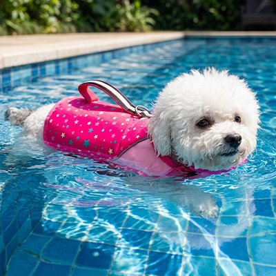 gilet de sauvetage chien pour natation