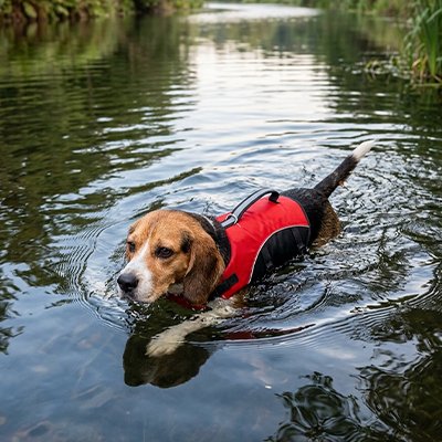 gilet de sauvetage chiens flottaison optimale 