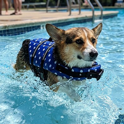 gilet de sauvetage pour chien flottaison sécurisée