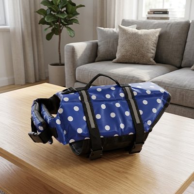 gilet de sauvetage pour chien poignée secours