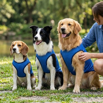 gilet rafraichissant chien léger respirant