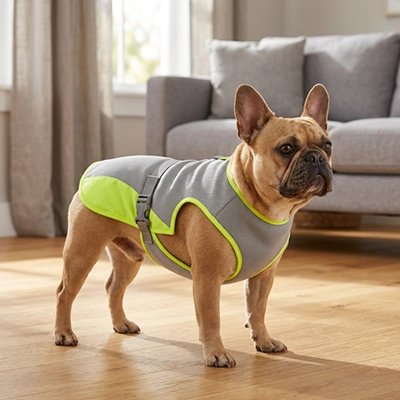 gilet rafraichissant pour chien chaleur extérieure