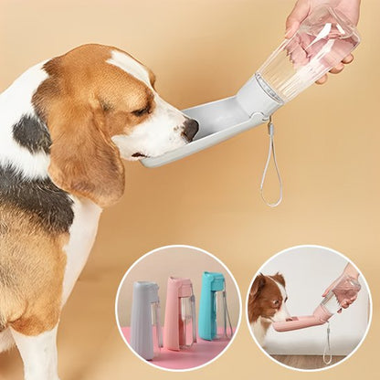 gourde chien pratique bol intégré