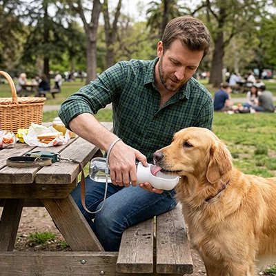 gourde pour chiens randonnée portable
