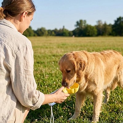 gourdes chien utilisation extérieur
