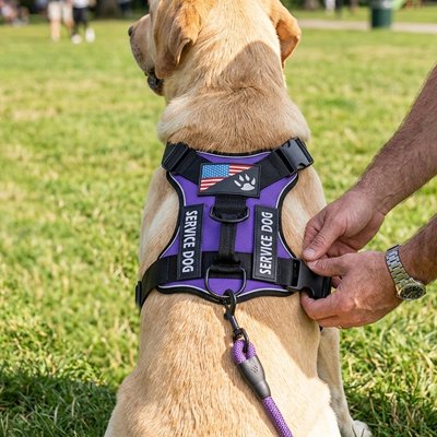 harnais chien ajustable sécurité  