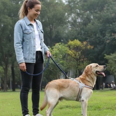 harnais chien maille confort utilisation