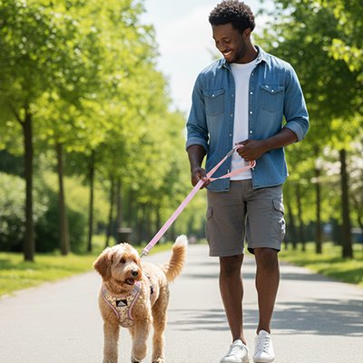 harnais pour petit chien balade sécurisée
